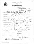 Alien Registration- Starbloom, Olaf Frederick J. (Vinalhaven, Knox County) by Olaf Frederick J. Starbloom