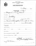 Alien Registration- Wagstaff, Margaret J. (Boothbay, Lincoln County)