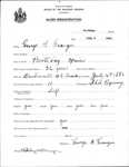 Alien Registration- Granger, George A. (Boothbay, Lincoln County)