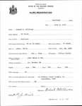 Alien Registration- Williams, Robert D. (Rockland, Knox County)