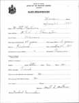 Alien Registration- Mattson, Matt L. (Warren, Knox County)