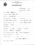 Alien Registration- Capponi, Felix (Rumford, Oxford County)