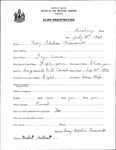 Alien Registration- Arsenault, Mary Adeline (Roxbury, Oxford County)