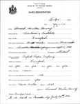 Alien Registration- Harvey, Leonard M. (Rumford, Oxford County)