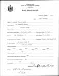 Alien Registration- Burns, Gordon V. (Calais, Washington County)