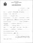 Alien Registration- Brazinsky, Joseph (Rumford, Oxford County)