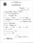 Alien Registration- Ahearn, Mary Catherine Florence (Rumford, Oxford County)