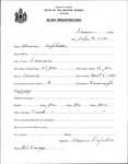 Alien Registration- Lefebrve, Alexina (Sumner, Oxford County)