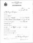Alien Registration- Thompson, Mrs. Ray W. (Upton, Oxford County)