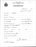 Alien Registration- Bedard, Joe (Sumner, Oxford County)