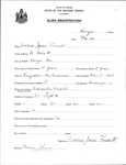 Alien Registration- Fossett, Violana J. (Bangor, Penobscot County)