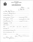 Alien Registration- Curran, Mary E. (Bangor, Penobscot County)