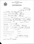 Alien Registration- Perry, John H. (Robbinston, Washington County)
