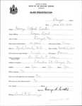 Alien Registration- Coates, George A. (Bangor, Penobscot County)