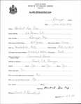 Alien Registration- Cox, Herbert L. (Bangor, Penobscot County)