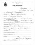 Alien Registration- Bourgeois, Simon J. (Bangor, Penobscot County)