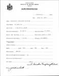 Alien Registration- Michaud, Clementine J. (Waterville, Kennebec County)