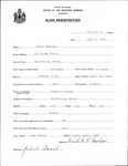 Alien Registration- Thurlow, David (Waterville, Kennebec County)