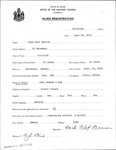 Alien Registration- Benson, Carl E. (Rockland, Knox County)