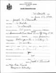 Alien Registration- Theriault, Joseph A. (Waterville, Kennebec County)