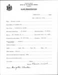 Alien Registration- Parent, Thomas (Waterville, Kennebec County)