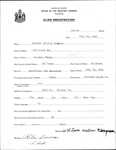 Alien Registration- Thompson, Wallace W. (Calais, Washington County)