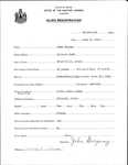 Alien Registration- Duguay, John (Waterville, Kennebec County)