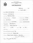 Alien Registration- Barteaux, William O. (Waterville, Kennebec County)