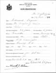 Alien Registration- Gagnon, Edouard (Fryeburg, Oxford County)