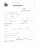Alien Registration- Murray, James H. (Alton, Penobscot County) by James H. Murray
