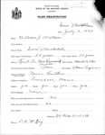 Alien Registration- Wallace, William J. (Drew Plantation, Penobscot County)