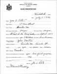 Alien Registration- Cote, Joe S. (Woodstock, Oxford County)