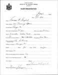 Alien Registration- English, Thomas W. (Bangor, Penobscot County)