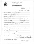 Alien Registration- Donahue, Timothy W. (Bangor, Penobscot County)