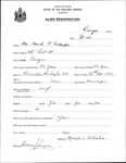 Alien Registration- Gillespie, Maude A. (Bangor, Penobscot County)