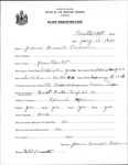 Alien Registration- Cochrane, James R. (Seboeis, Penobscot County)