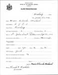 Alien Registration- Michaud, Maxie Blanche (Winthrop, Kennebec County)