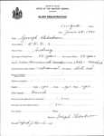 Alien Registration- Thibodeau, Joseph (Sidney, Kennebec County)