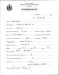 Alien Registration- Cliche, Antonio (Winslow, Kennebec County)