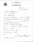 Alien Registration- Fitzgerald, Maurice (Hallowell, Kennebec County)