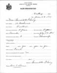 Alien Registration- Fleury, Bernadette (Winthrop, Kennebec County)