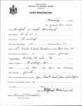 Alien Registration- Michaud, Wilfred J. (Winthrop, Kennebec County) by Wilfred J. Michaud