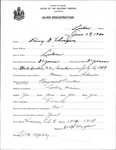 Alien Registration- Thompson, Percy G. (Lubec, Washington County)