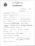 Alien Registration- O'Hare, Joseph F. (Sidney, Kennebec County)