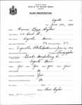 Alien Registration- Hughes, Frances E. (Augusta, Kennebec County)
