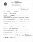 Alien Registration- Burhaneddin, Prince Mehemet (Bar Harbor, Hancock County)