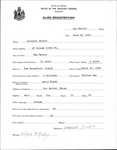 Alien Registration- Daigle, Josephat (Bar Harbor, Hancock County)