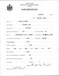 Alien Registration- Grant, Ward M. (Clinton, Kennebec County)