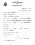 Alien Registration- Doucette, Mary (Mexico, Oxford County)