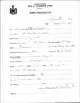 Alien Registration- Coulombe, Armand (Augusta, Kennebec County)